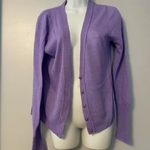 J. Crew cute lightweight holiday cardigan L